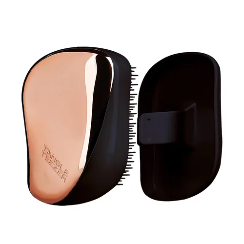 Vista 5 de Tangle Teezer Cepillo desenredante compacto para peinar, oro rosa, negro, 0.04 oz