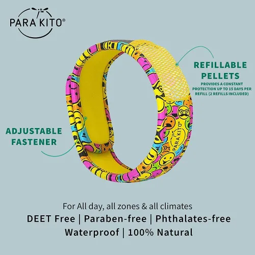 Vista 2 de Pulseras repelentes de mosquitos Para'Kito, Temperamental