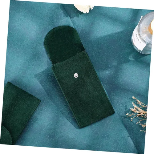 Vista 7 de Holibanna Bolsa de reloj para hombre, bolsa de tela para reloj, bolsa de joyería portátil, soporte de pendientes para relojes, joyería decorativa
