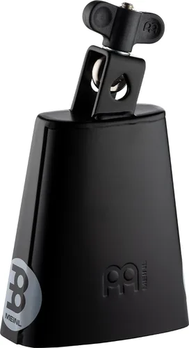 Vista 2 de Meinl Percussion SL475-BK Cencerro de acero recubierto de polvo negro, 4 3/4 pulgadas