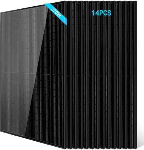 Vista 21 de SUNGOLDPOWER 8 piezas de paneles solares monocristalinos de 370 W, celda solar de grado A, impermeable IP68, panel solar de alta eficiencia