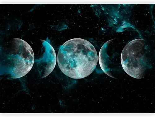 Vista 9 de artgeist Mural de pared Green Pangea de 79 x 55 pulgadas - Papel tapiz no tejido XXL de forro polar para decoración de pared, impresión fotográfica