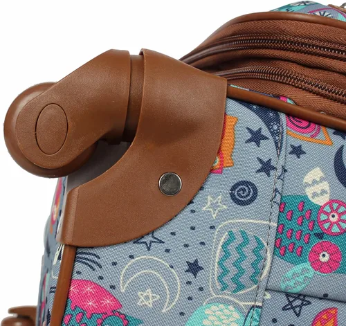 Vista 7 de Lily Bloom Juego de equipaje 4 piezas de la colección de maletas con ruedas giratorias para mujer