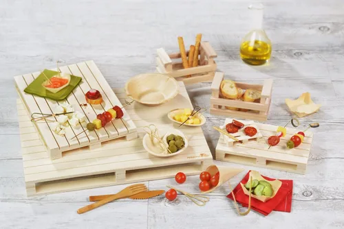 Vista 2 de PacknWood - Pinzas de bambú (caja de 200), utensilios pequeños de madera para tostadora (3.54 pulgadas de largo) 209BBPIN94