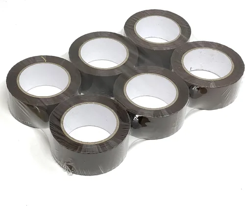 Vista 5 de Allgala Paquete de valor de cinta de embalaje de sellado de cartón resistente, transparente (4 rollos) 3 "x110-TP10003
