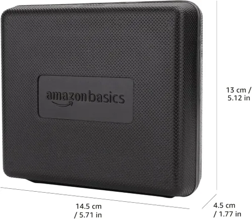 Vista 4 de Amazon Basics Juego de llaves Torx externas de 14 piezas, E4–E24, 1/4", 3/8", 1/2", con estuche de almacenamiento