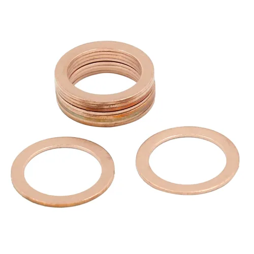 Vista 22 de X AUTOHAUX 10 arandelas de cobre de 0.236 in de diámetro interior para coche