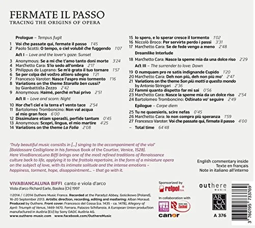 Vista 2 de Fermate Il Passo-Tracing the Origins of Opera