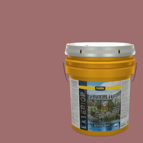 Vista 117 de Rodda Paint CASCADIA XL - Pintura satinada e imprimación para exteriores en uno, cuarto de galón, pastel en polvo