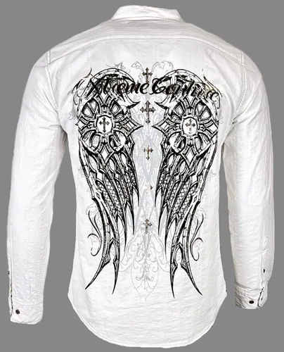 Vista 3 de Xtreme Couture by Affliction - Camisa abotonada para hombre