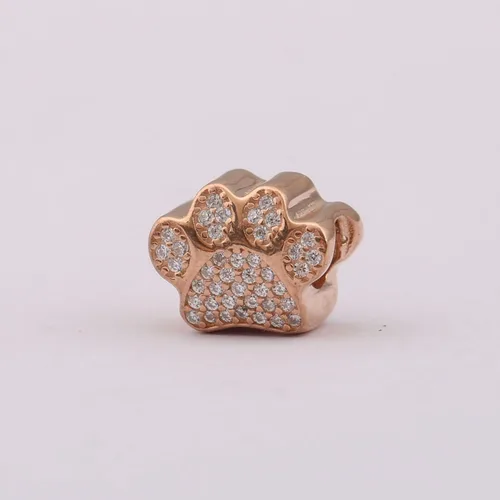 Vista 5 de Clearance Bead Charm 925 Sterling Silver Pendant,Girl Jewelry Beads Gifts for Women Bracelet&Necklace