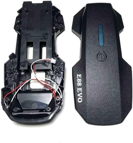 Vista 9 de RC Quadcopter Spare Part Propeller Protective Frame Body Shell Motor Receiver Controller for E88 EVO Drone(Black arm)