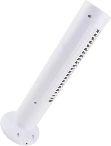 Vista 4 de USB Bladeless Tower Fan, Adjustable 2 Speeds (White)