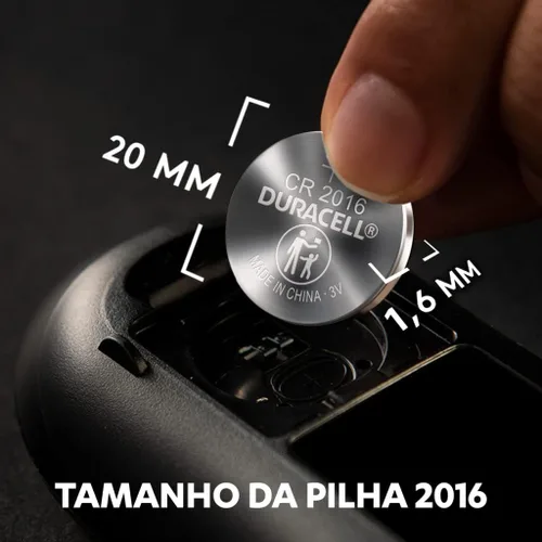 Vista 3 de Duracell Batería de litio de seguridad 3 voltios 2016 1 cada uno (paquete de 12)