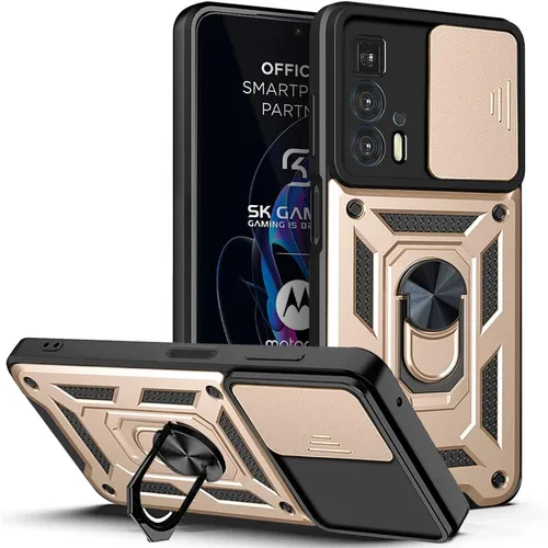 Vista 6 de Compatible con carcasa de soporte Infinix Zero Ultra 5G, con cubierta de lente de cámara deslizante compatible con funda Infinix Zero Ultra 5G Negro