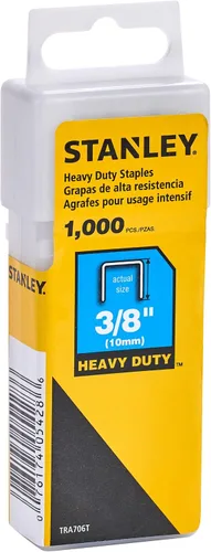 Vista 3 de Stanley Sharpshooter Grapas TRA706T 3/8 pulgadas de longitud de la pierna, 1000/caja, paquete de 2