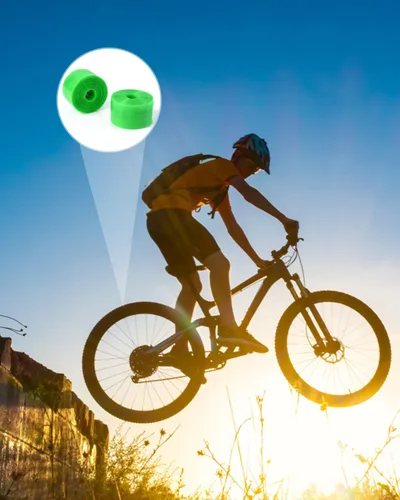 Vista 6 de Forro para neumático de bicicleta, protector contra pinchazos del tubo interior compatible con 12" 16" 18" 20" 24" 26" 27.5" 29" 29 in x 1.52 in