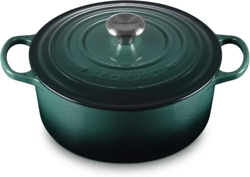Vista 2 de Le Creuset Juego de utensilios de cocina de hierro fundido esmaltado, 5 piezas, Artichaut