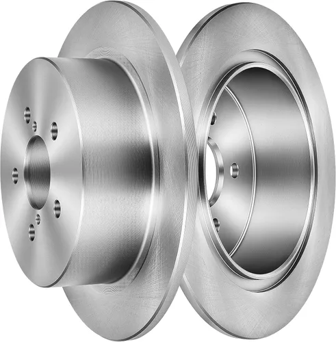 Vista 32 de SCITOO Rotores de freno trasero para Honda para CR-V 2002-2004 Frenos de disco perforados y ranurados Rotores de reemplazo: 31304 Brakes Kit Fit