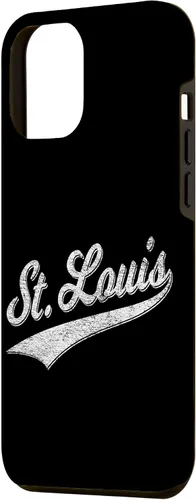 Vista 2 de Funda para iPhone 12 Pro Max ST. LOUIS MISSOURI VARSITY SCRIPT SPORTS JERSEY