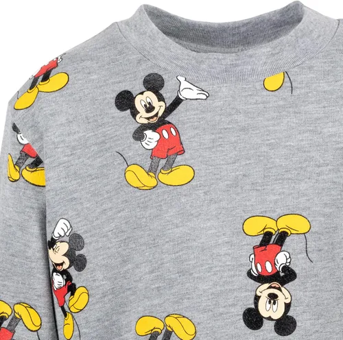 Vista 6 de Disney Mickey Mouse - Camiseta para bebé y pantalones de vellón para niños pequeños