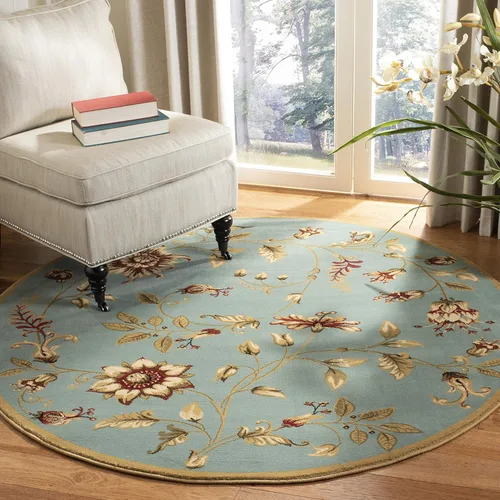 Vista 7 de SAFAVIEH - Alfombra de acento de la colección Lyndhurst, 3'3" x 5'3", color negro y multi, diseño floral tradicional, no desprende pelusa y de fácil