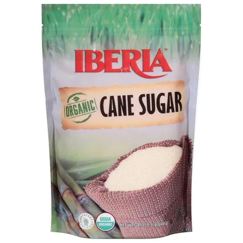 Vista 4 de Iberia Azúcar de caña orgánica, 1.5 lb (paquete de 3)