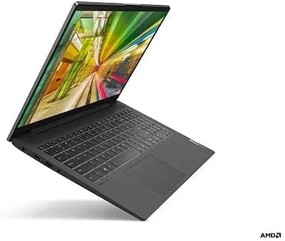 Vista 2 de Lenovo IdeaPad 5 15.6" Laptop AMD Ryzen 7-5700U 16GB RAM 512GB SSD Gris Grafito - AMD Ryzen 7-5700U Octa-core - Resolución Full HD 1920 x 1080