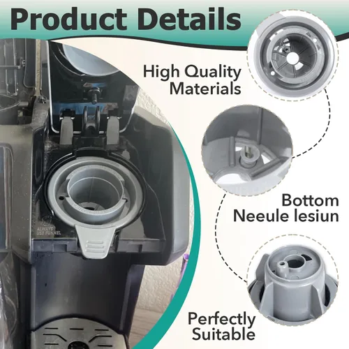 Vista 6 de 2 piezas de repuesto para soporte Hamilton Beach FlexBrew K-Cup, se adapta a FlexBrew Reemplaza el soporte K-Cup, plástico resistente, fácil