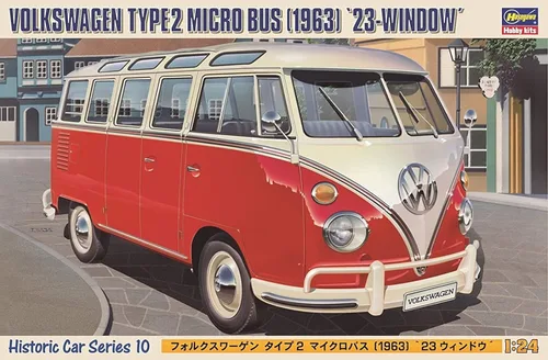 Vista 2 de Hasegawa 1/24 Volkswagen Micro Bus