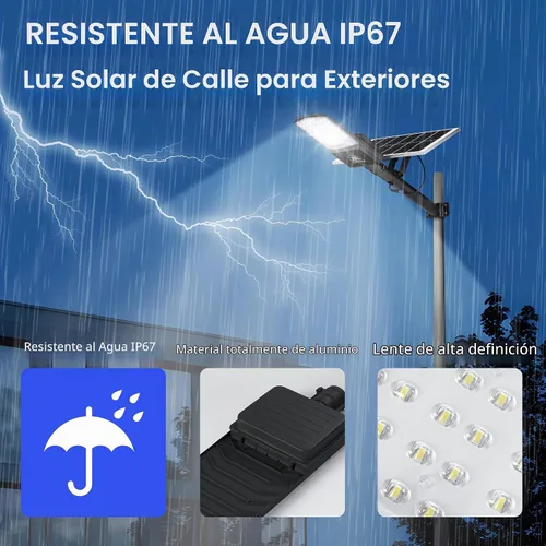 Vista 7 de luz de inundación solar al aire libre de la seguridad solar de las luces