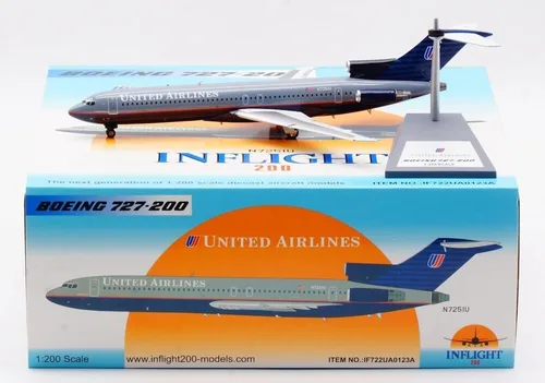 Vista 9 de 1:200 United Airlines - Boeing 727-222/Adv N7251U