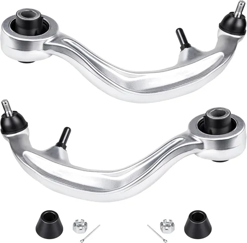 Vista 13 de 2 piezas K620558 K620559 izquierda derecha delantera inferior brazo de control y rótula conjunto compatible con 2003 04 05 06 2007 Ni-ssan Murano