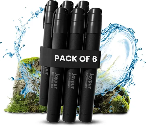 Vista 10 de Pajita de Filtro de Agua Portátil para Supervivencia, Equipo Esencial para Acampar y Senderismo, Pajita de Purificación de Agua para Viajes