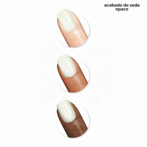 Vista 3 de Sally Hansen Insta-Dri Esmalte de uñas Secado rápido, larga duración, brillo sin vetas Semi-opaco, brillo 61 Silk es... Color de uñas 61