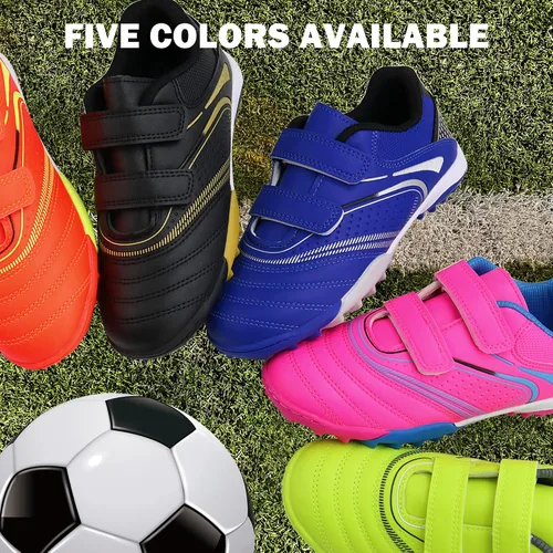 Vista 7 de firelli Zapatos de fútbol cómodos para niños y niñas