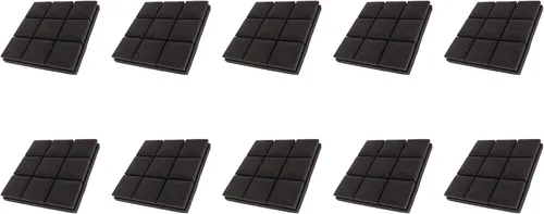 Vista 7 de 10pcs Studio Foam Acoustic Panels Soundproof Wedges High Absorption Sound Dampening