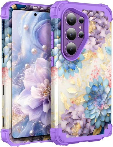 Vista 40 de Hocase Funda para Galaxy S20 FE 5G, Protección resistente a prueba de golpes, goma de silicona suave + parachoques de plástico duro, funda