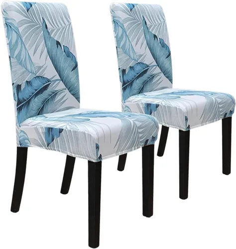 Vista 56 de SPRINGRICO Juego de 4 fundas para sillas de comedor, fundas elásticas para sillas de comedor, de elastano lavables, fundas para sillas Parsons