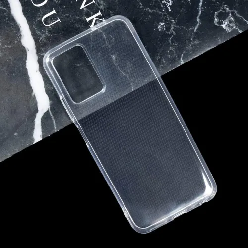 Vista 2 de Para Tecno Camon 18P [6.80"] Caso, Carcasa de silicona suave Carcasa protectora de goma flexible transparente TPU cubierta para Tecno Camon 18P
