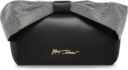 Vista 3 de Betsey Johnson Bolsa con asa de lazo, color negro, Negro