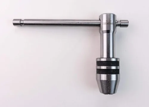 Vista 4 de General Tools Llaves de Macho Estándar Profesionales #167 - Herramientas de Roscado con Tabla de Referencia para Machos de 0 a 1/2 Pulgada - Juego