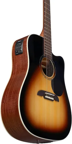 Vista 2 de Alvarez Regent RD26CESB Dreadnought - Guitarra acústica y eléctrica Sunburst/Gloss