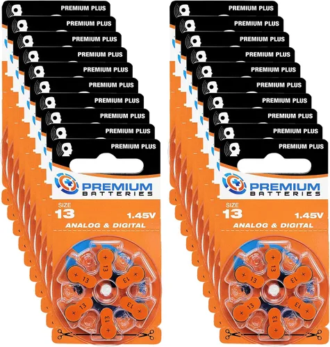 Vista 11 de Pilas Premium para audífonos, tamaño 10, 1.45V, con pestaña amarilla (6 pilas)