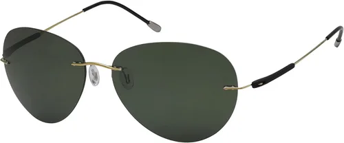 Vista 15 de Eyekepper Gafas de sol polarizadas con montura de titanio sin montura