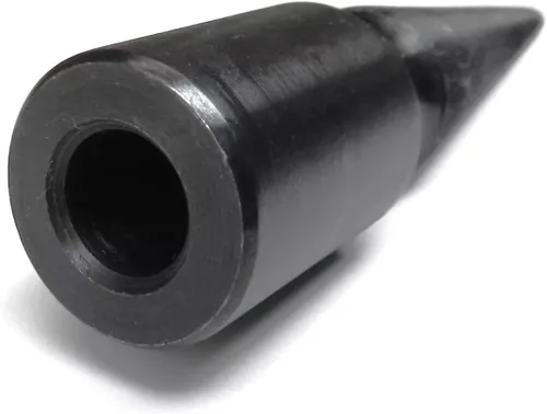 Vista 4 de Husillo 3/8 "Agujero de eje para torno de calvicie Husillo de motor 6 "de largo agarre de fricción mano derecha roscada cónico