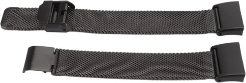 Vista 7 de Banda de reloj inteligente de malla de acero inoxidable premium para reloj 2 y Mi Watch Lite 2 (negro)