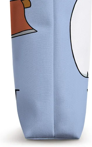 Vista 3 de We Bare Bears Take Care of It - Bolso de mano 16 pulgadas Blanco