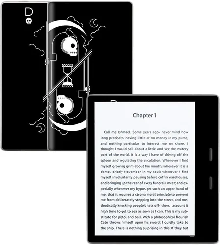 Vista 35 de MightySkins Skin compatible con Amazon Kindle Oasis 7" (9ª generación) – Naturaleza alterada Cubierta protectora de vinilo duradera y única