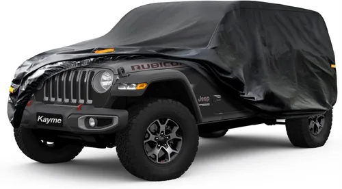 Vista 115 de Kayme Cubierta de auto SUV de 7 capas ajuste personalizado para BMW X1 (2009-2025), impermeable, para todo tipo de clima, para automóviles, cubierta